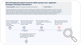 Learning Path for BMC AMI Application Restart Control